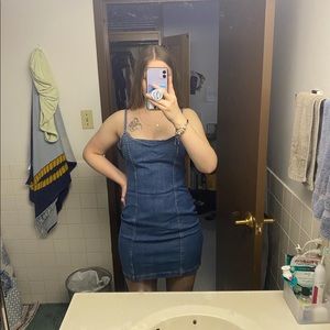 H&M denim dress
